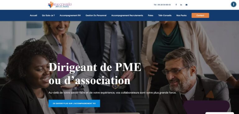 Maintenance et SEO du site Ibéal Conseils